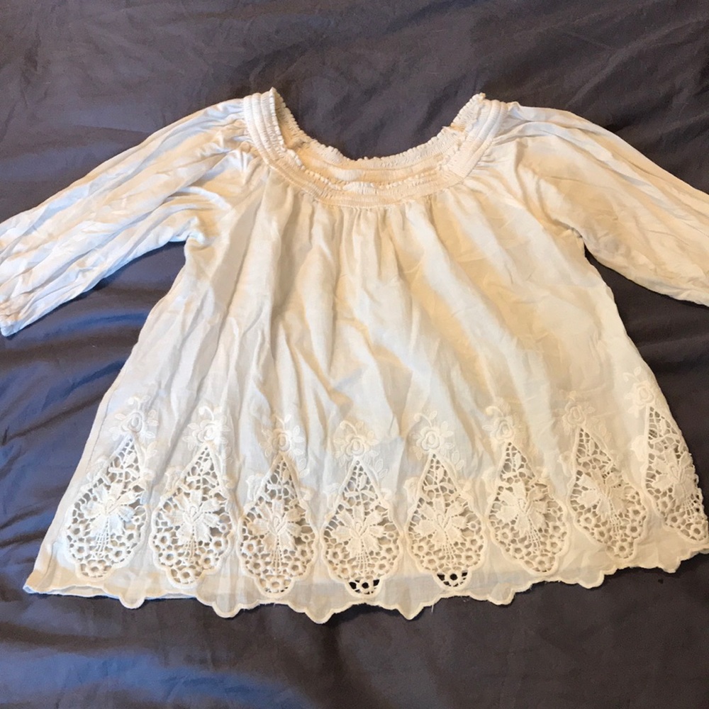 Hollister off the shoulder top